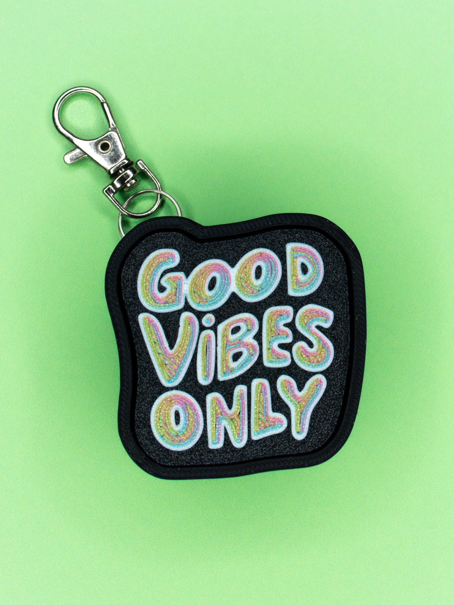 Good Vibes Only Keychain