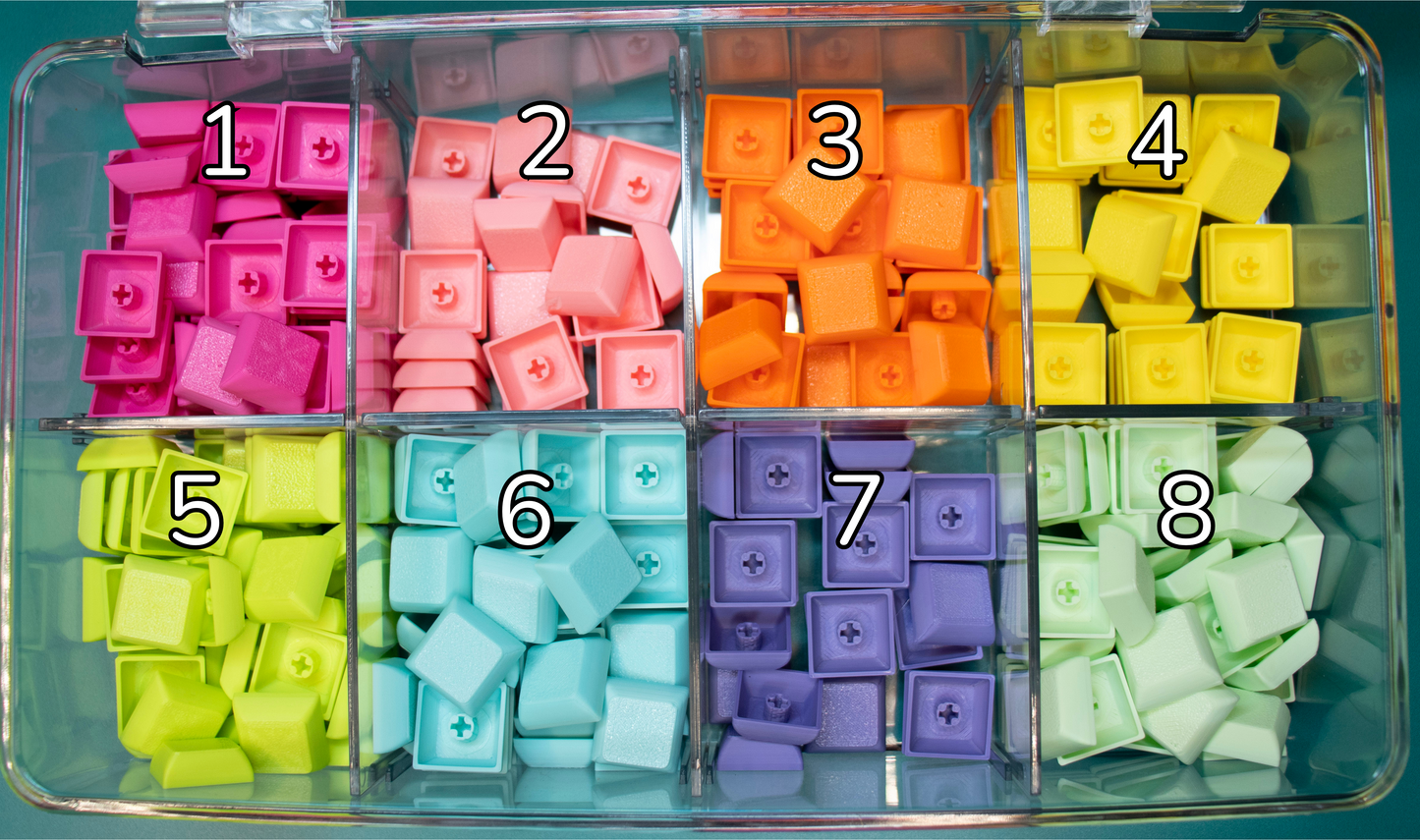 Print Pop Colorful Keyboard Fidget Key Caps For Design your own keyboard fidget.