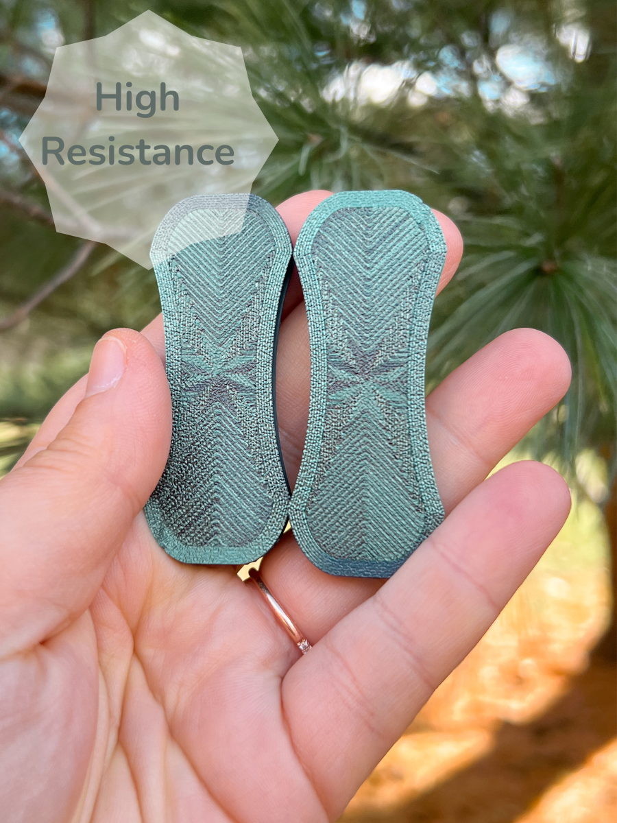 High Resistance Magnetic Fidget Slider- Midnight Emerald