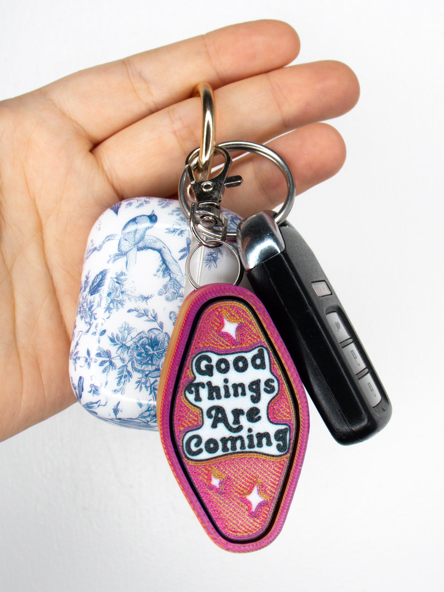 Good Things Are Coming Keychain