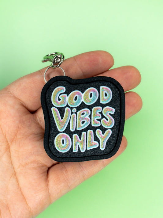 Good Vibes Only Keychain