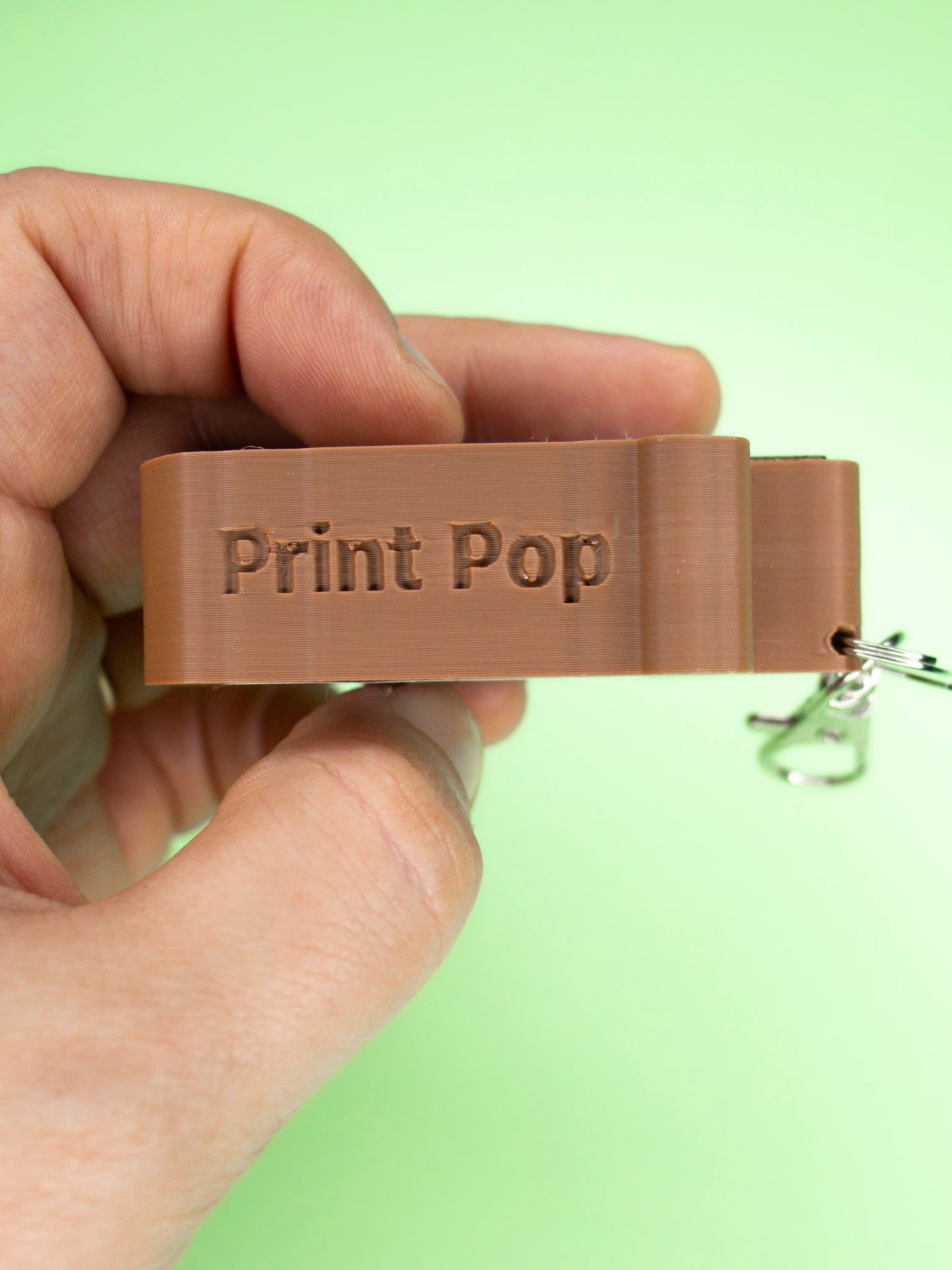 Iced Coffee Keychain