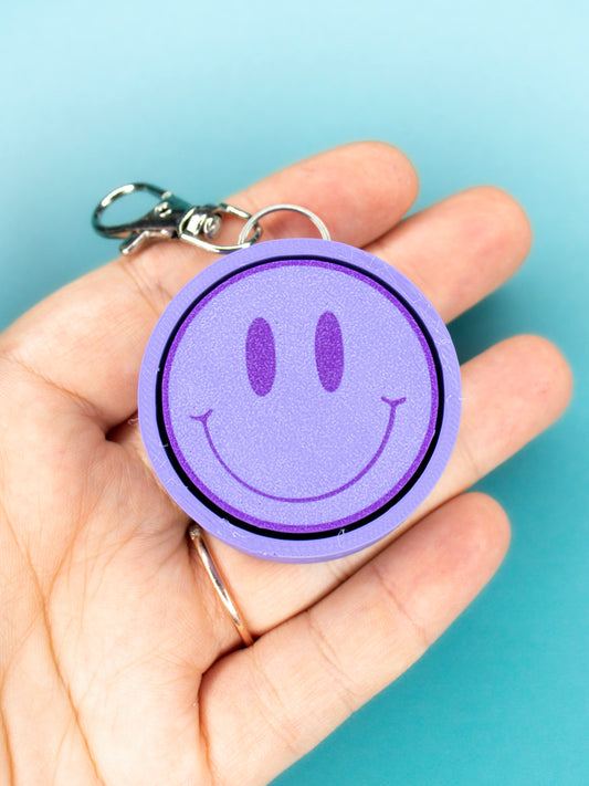 Print Pop Smiley Clicky Keychain